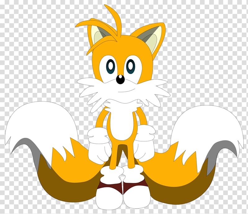 Tails Sonic Chaos Red fox Cream the Rabbit Sonic 3 & Knuckles, fox transparent background PNG clipart