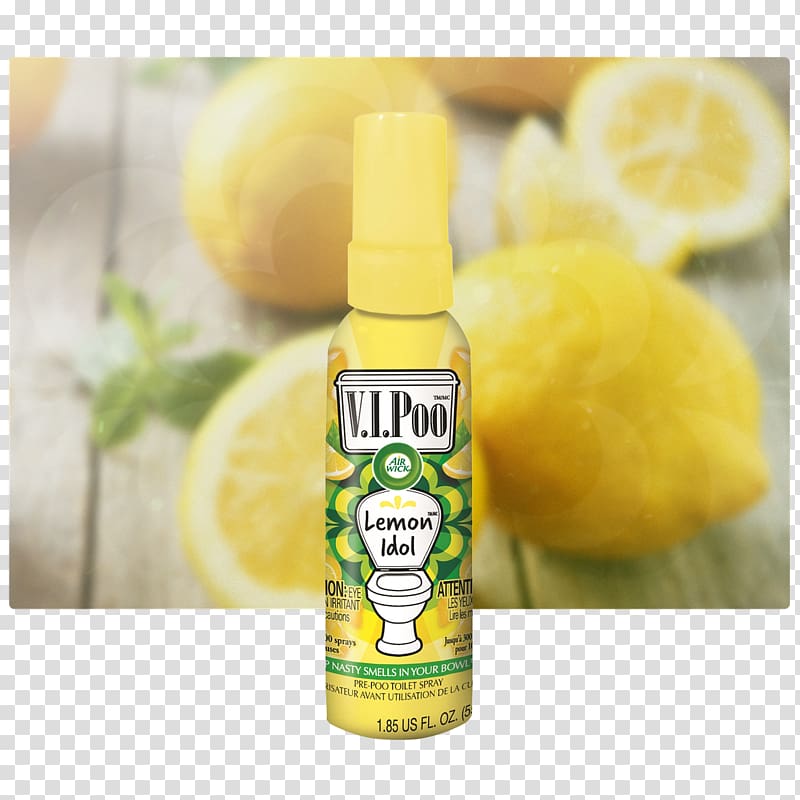 Lemon Air Wick Air Fresheners Toilet Aerosol spray, lemon transparent background PNG clipart