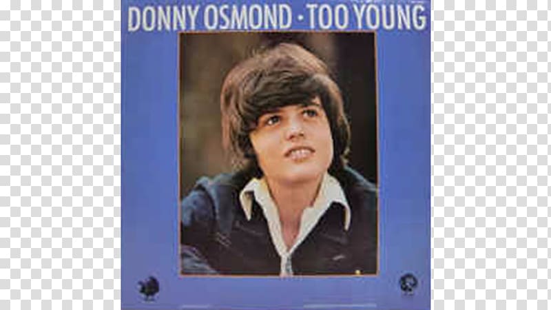 Donny Osmond Too Young Puppy love Song, lonley transparent background PNG clipart