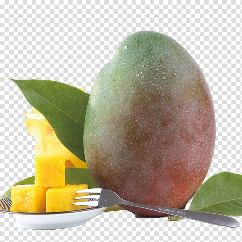 Juice Mango Fruit, Mango mango and cut into pieces transparent background PNG clipart