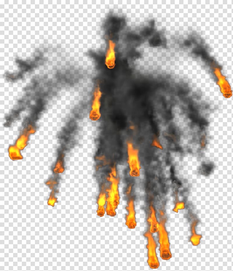 projection of charcoal fire transparent background PNG clipart