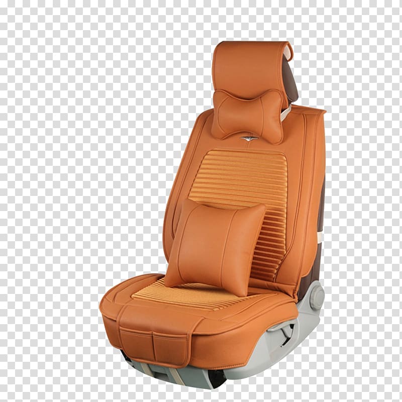 Car Child safety seat, Brown car seat transparent background PNG clipart