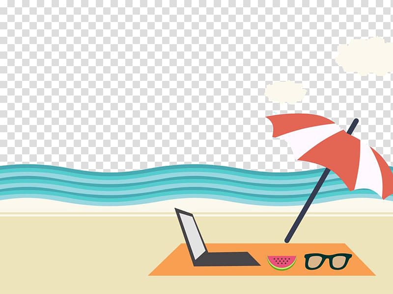 Beach Worku2013life balance , Beach sunshine transparent background PNG clipart