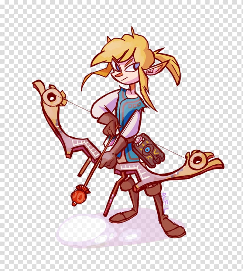 The Legend of Zelda: Breath of the Wild Link Fan art Video game, others transparent background PNG clipart