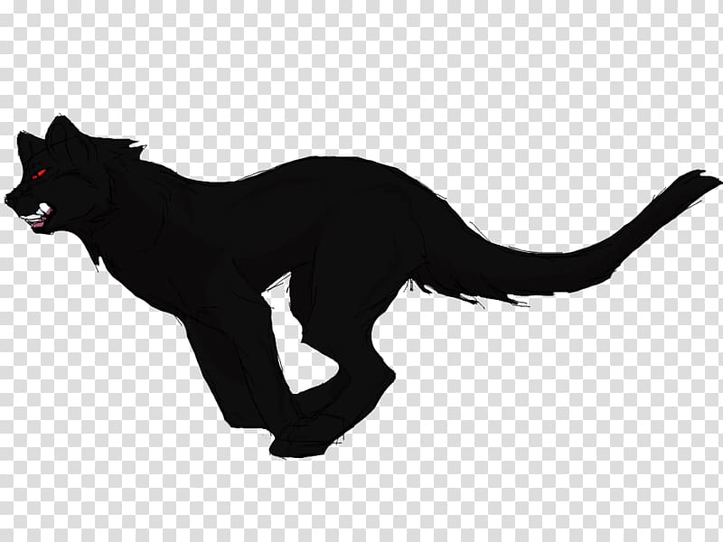 Black panther Black cat Drawing Dog, black and white shading transparent background PNG clipart