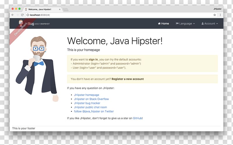 JHipster Web application OpenID Connect, others transparent background PNG clipart
