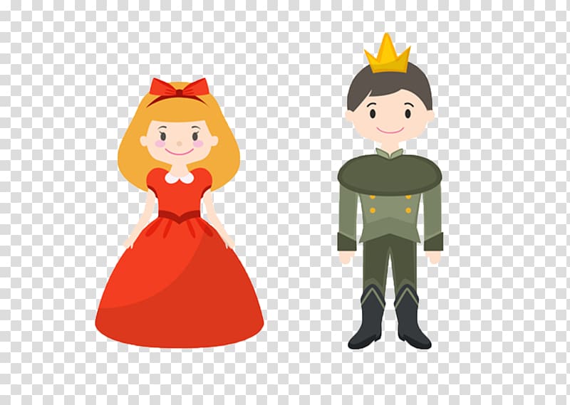 The Frog Prince Cartoon, Fairy tale prince and princess transparent background PNG clipart