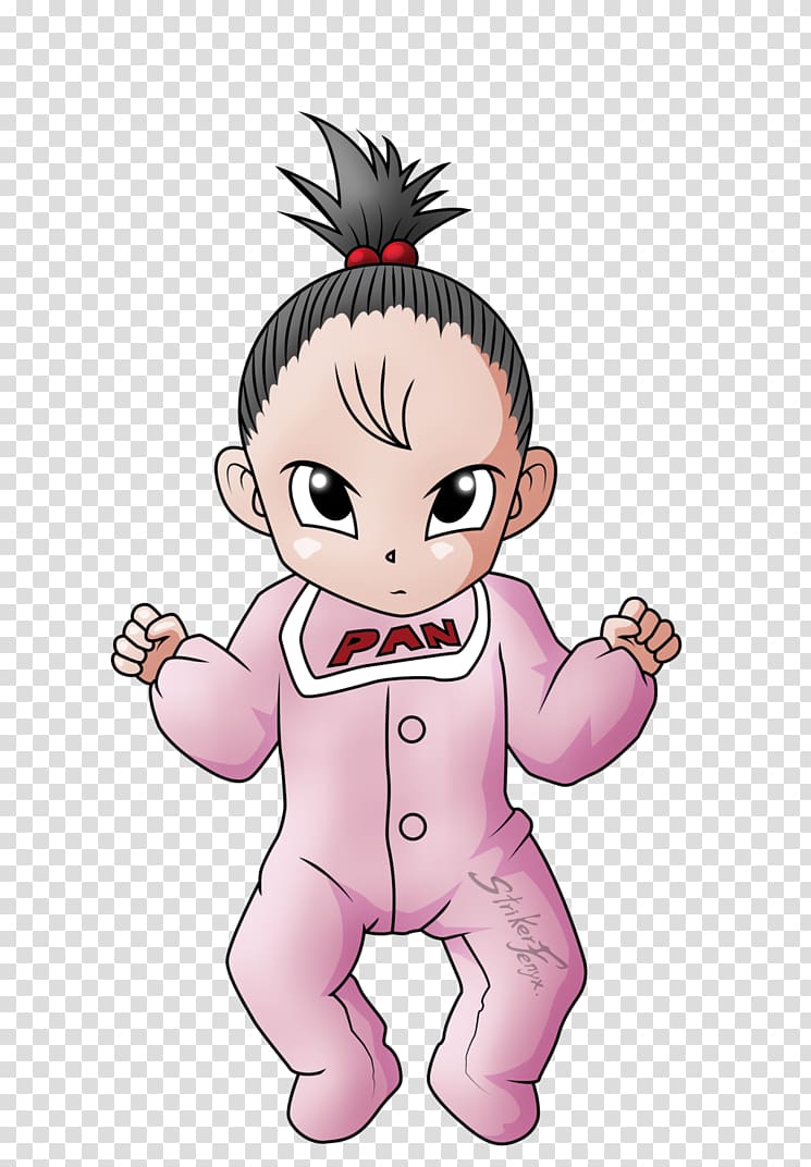 Pan Goku Android 18 Dragon Ball Animation, exaggeration transparent background PNG clipart