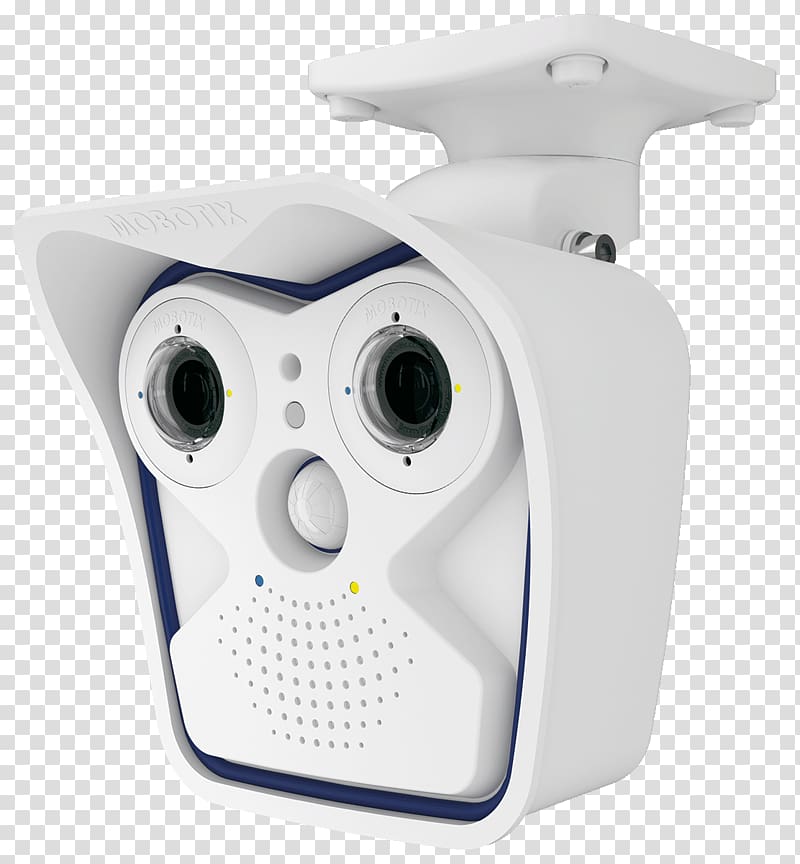 MOBOTIX AllroundDual M16 Day & Night Network surveillance camera, fixed, outdoor, weatherproof IP camera Mobotix M15D-Sec-DNight-D22N22-6MP-F1.8 90 viewing angle (STD), Camera transparent background PNG clipart