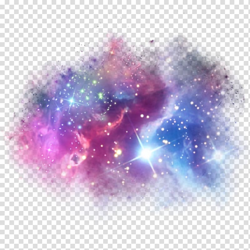 Sticker Galaxy Unicorn Picsart Studio Horn Galaxy Of Multicolored Transparent Background Png Clipart Hiclipart