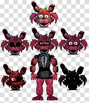 Stylized Withered Foxy By Austinthebear - Foxy De Five Nights At Freddys 2  - Free Transparent PNG Clipart Images Download