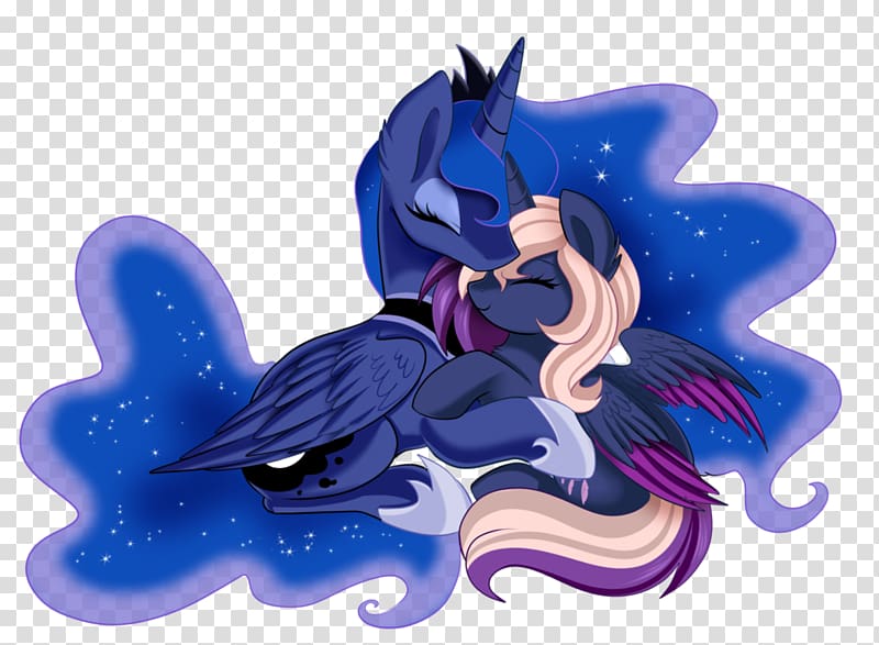 Pony Equestria Daily Winged unicorn Princess Luna, wechat expression 19 0 1 transparent background PNG clipart