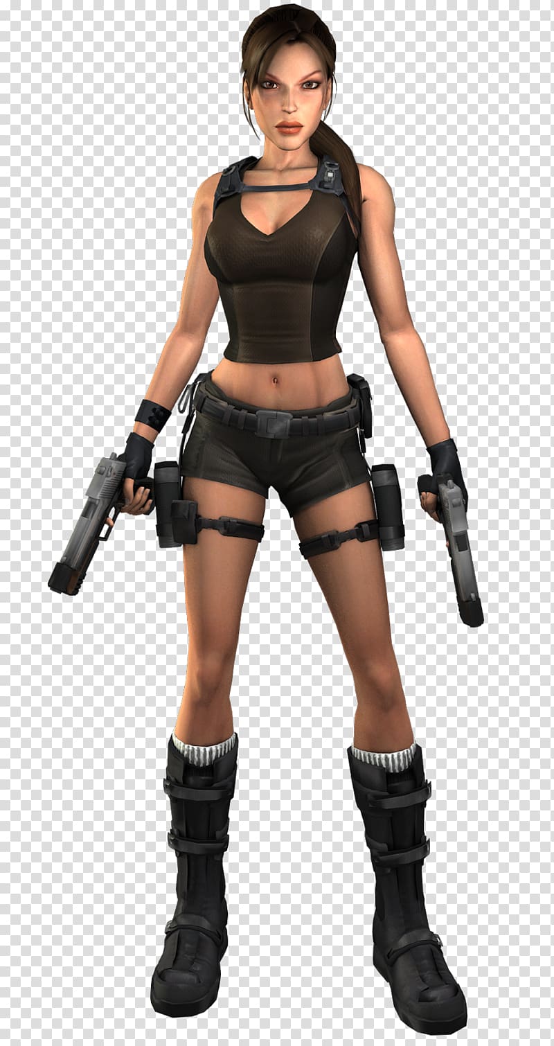 Lara Croft transparent background PNG clipart