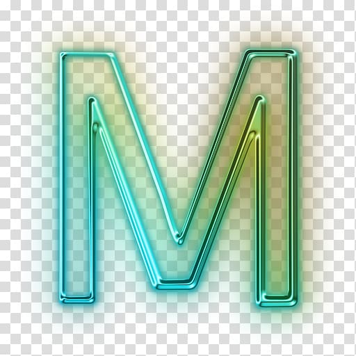 green and light green M letter illustration, Letter Computer Icons Alphabet Alphanumeric, m transparent background PNG clipart