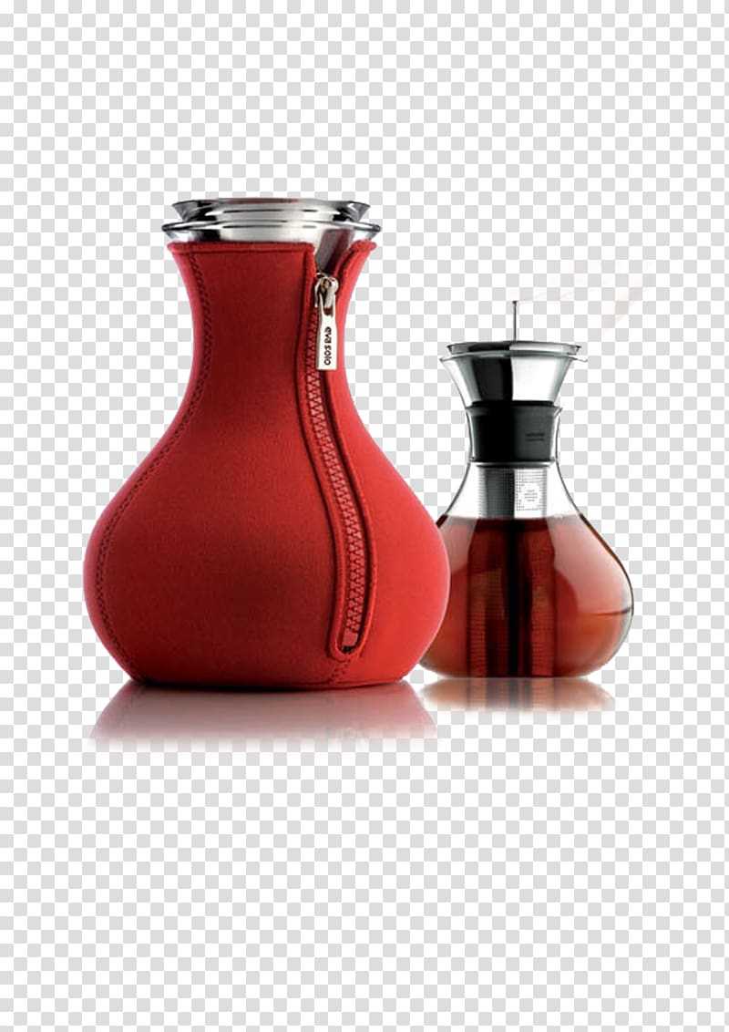 Tea Coffee Cafe Carafe Brewing, Creative bottle transparent background PNG clipart