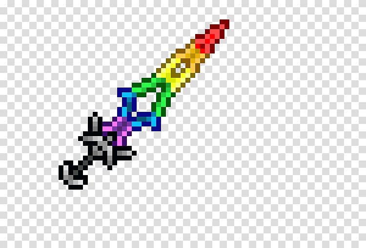 Minecraft Sword Weapon Terraria Video game, Minecraft transparent  background PNG clipart