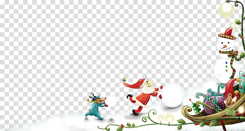 Rudolph Santa Claus Christmas Snowman , Santa Claus transparent background PNG clipart
