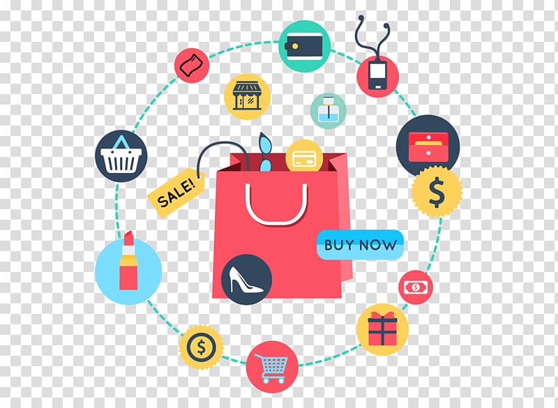 Web development E-commerce Magento Online shopping, infographics transparent background PNG clipart
