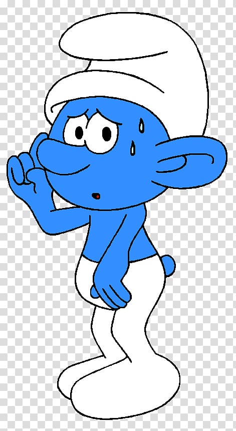 Gargamel Brainy Smurf Panicky Smurf Hefty Smurf Handy Smurf, others transparent background PNG clipart