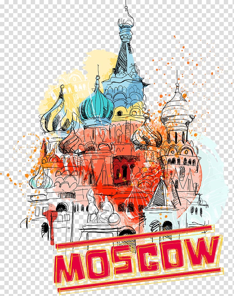 Saint Basil\'s Cathedral Moscow International Business Center, moscow transparent background PNG clipart