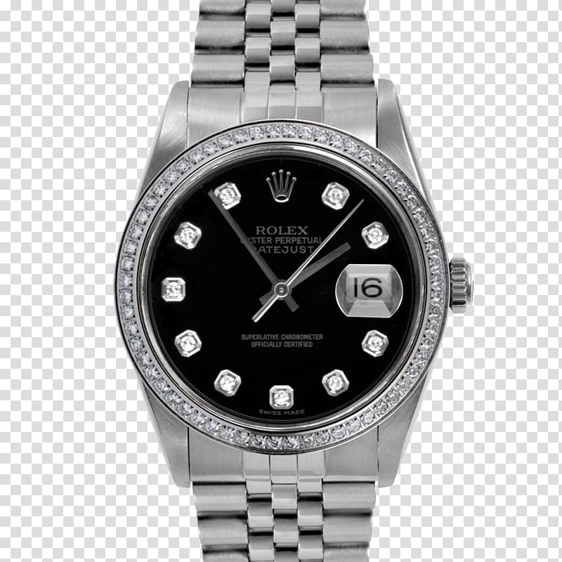 Rolex Datejust Watch Rolex Oyster Diamond, rolex transparent background PNG clipart