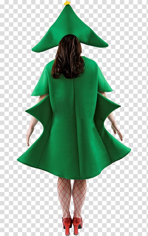 Christmas tree Costume Disguise, christmas outfit transparent background PNG clipart