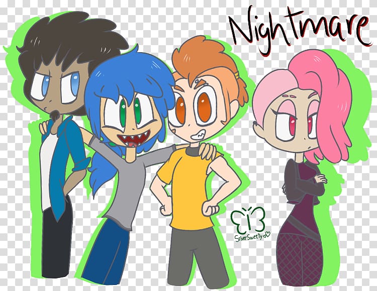 Drawing Edd00chan Nightmare, toys vs nightmares transparent background PNG clipart