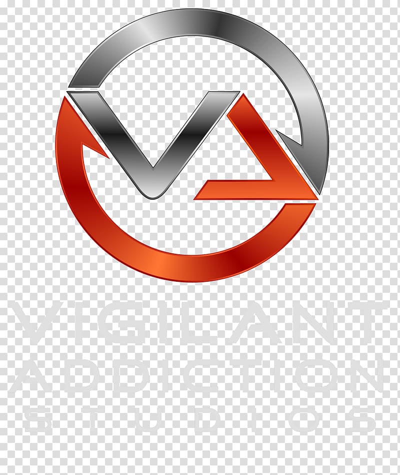 Game Vigilant Addiction Studios Symbol Logo Trademark, text bottom transparent background PNG clipart