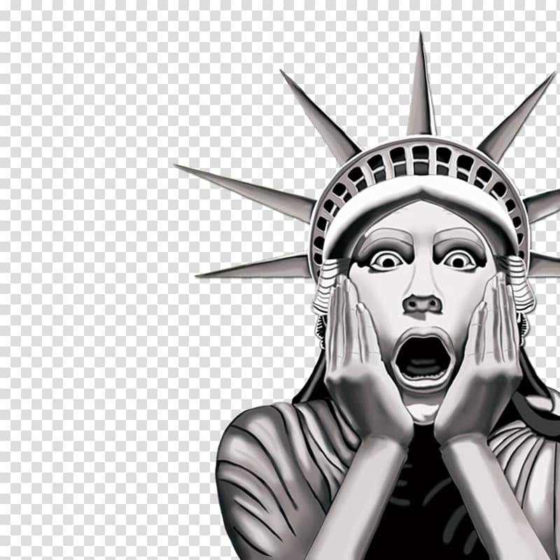 Statue of Liberty , Funny Statue of Liberty transparent background PNG clipart