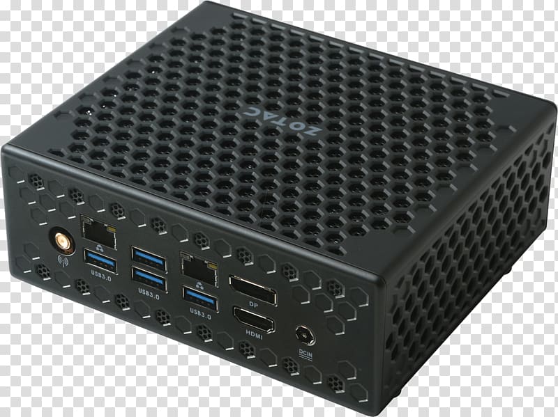 Intel Core Barebone Computers Small form factor ZOTAC, intel transparent background PNG clipart