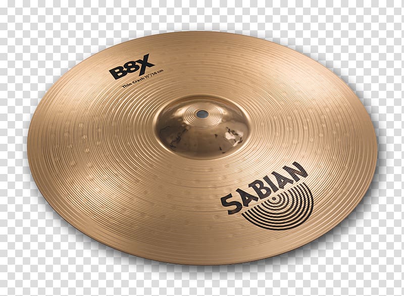 Crash cymbal Sabian Hi-Hats Splash cymbal, Drums transparent background PNG clipart