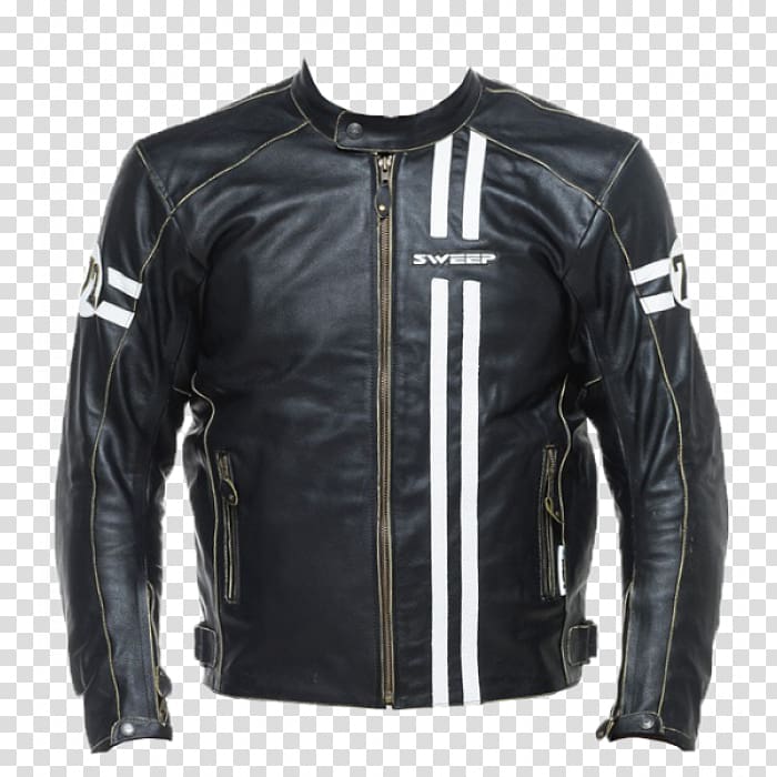 Leather jacket Clothing Motorcycle, jacket transparent background PNG clipart