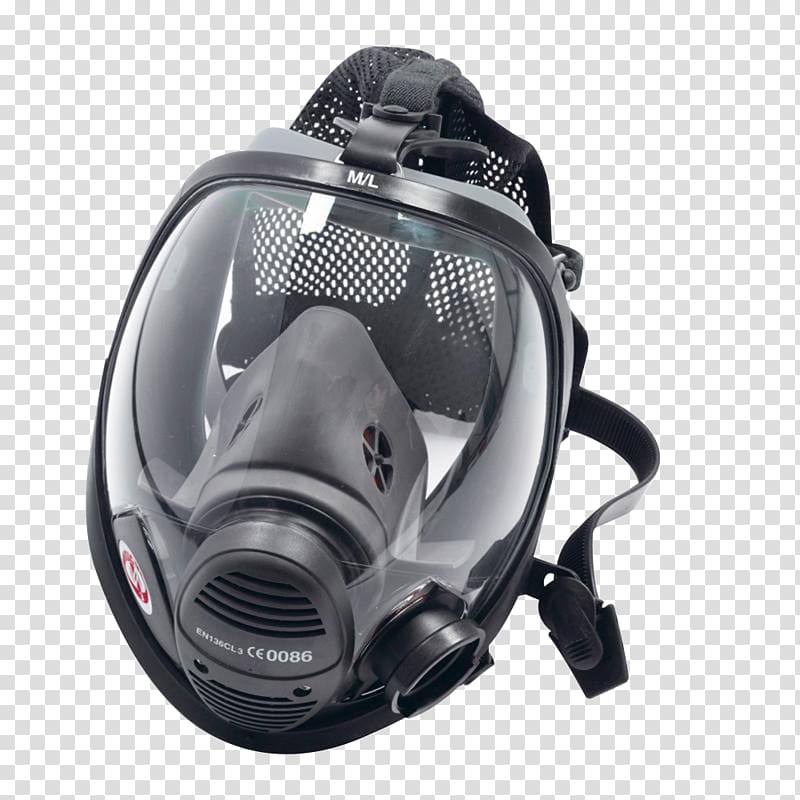 Dust mask 3M Scott Fire & Safety Self-contained breathing apparatus Respirator, mask transparent background PNG clipart