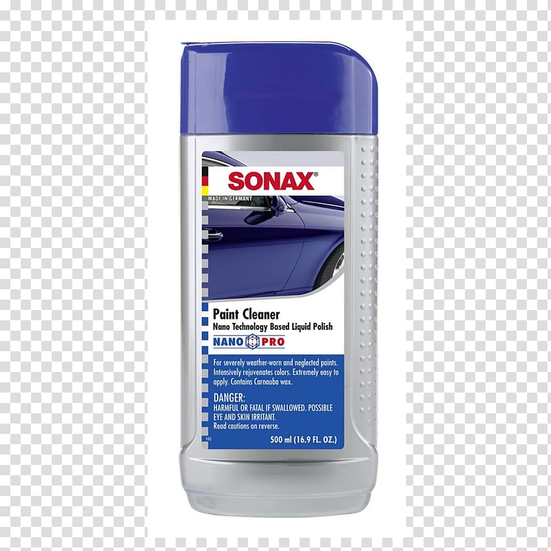 Car Cleaner Sonax Paint Cleaning, car transparent background PNG clipart