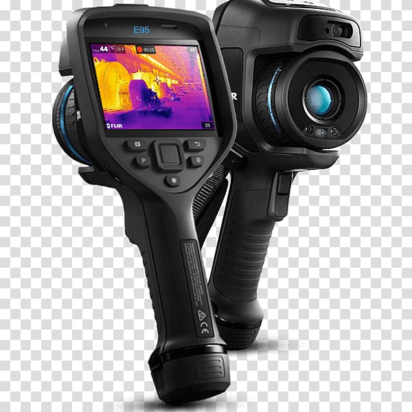 Thermographic camera FLIR Systems Forward-looking infrared Thermography, Camera transparent background PNG clipart