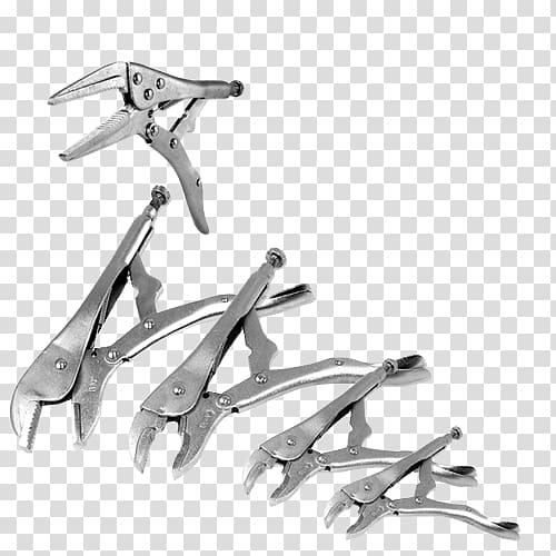 Hand tool Locking pliers Slide hammer, Pliers transparent background PNG clipart