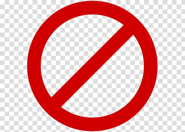 No symbol Computer Icons Information , not allowed transparent background PNG clipart