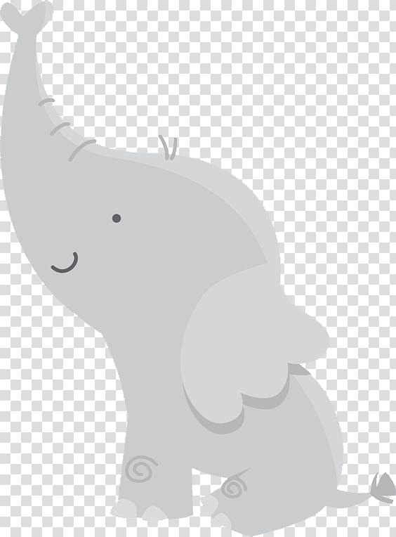 cartoon baby elephant transparent background PNG clipart