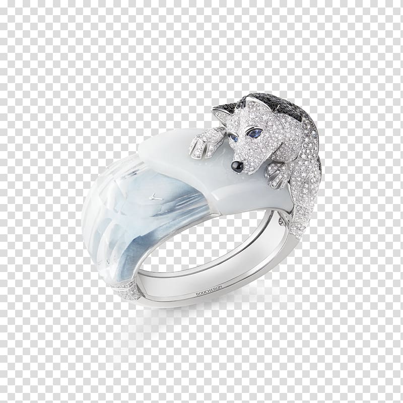 Earring Jewellery Boucheron Dog, ring transparent background PNG clipart