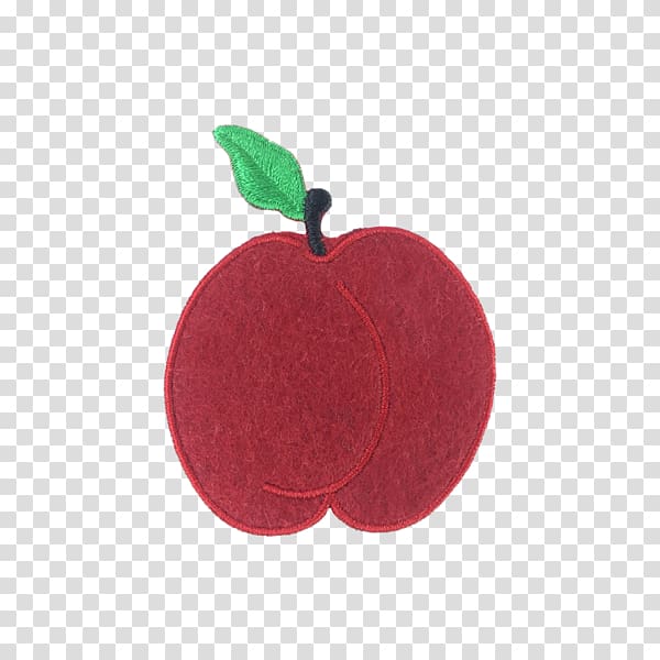 Embroidered patch Bullying Embroidery Apple, Embroidered Patch transparent background PNG clipart