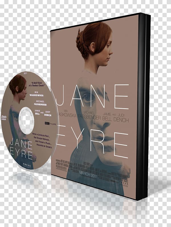 Jane Eyre Compact disc DVD, michael fassbender transparent background PNG clipart