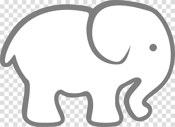 Elephants Coloring book Drawing Cartoon, cartoon baby elephant transparent background PNG clipart