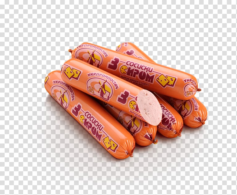 Frankfurter Würstchen Knackwurst Mettwurst Cervelat Breakfast sausage, sausage transparent background PNG clipart