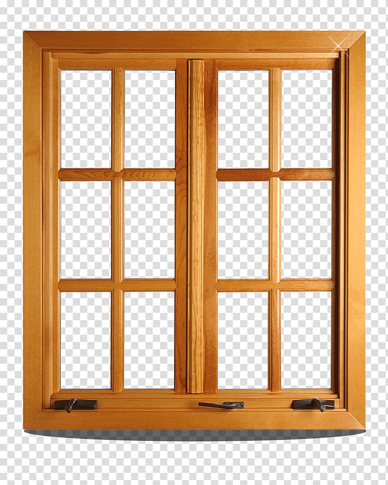 Window shutter Wood Chambranle, Brown wooden sliding doors transparent background PNG clipart
