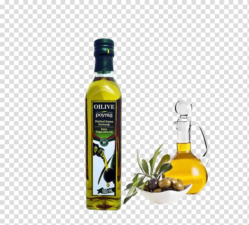 Olive oil Food Vegetable oil, Ou Yi Li Wei olive oil transparent background PNG clipart