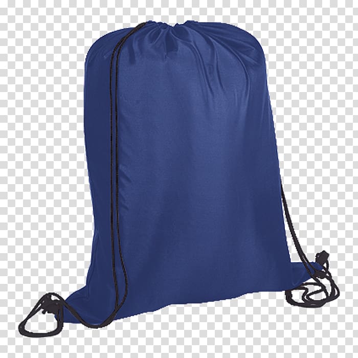 Bag Drawstring Blue Red, bag transparent background PNG clipart