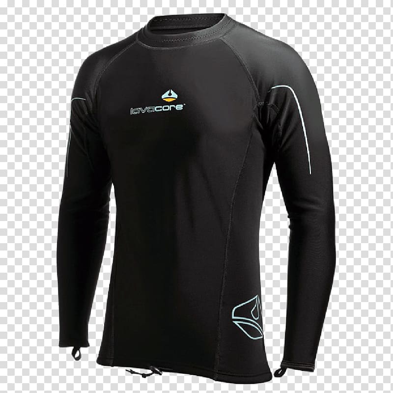 Long-sleeved T-shirt Rash guard Long-sleeved T-shirt, sleeve five point sleeve transparent background PNG clipart