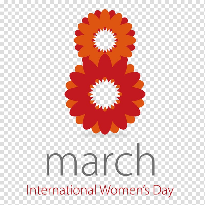 March 8 International Women's Day , International Women\'s Day Woman March 8, 8 transparent background PNG clipart