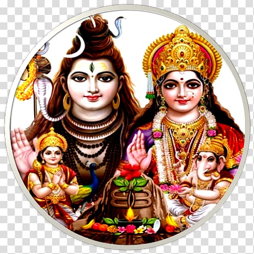 Mahadeva Ganesha Parvati Shiv Aradhana Shiv Chalisa, ganesha transparent background PNG clipart