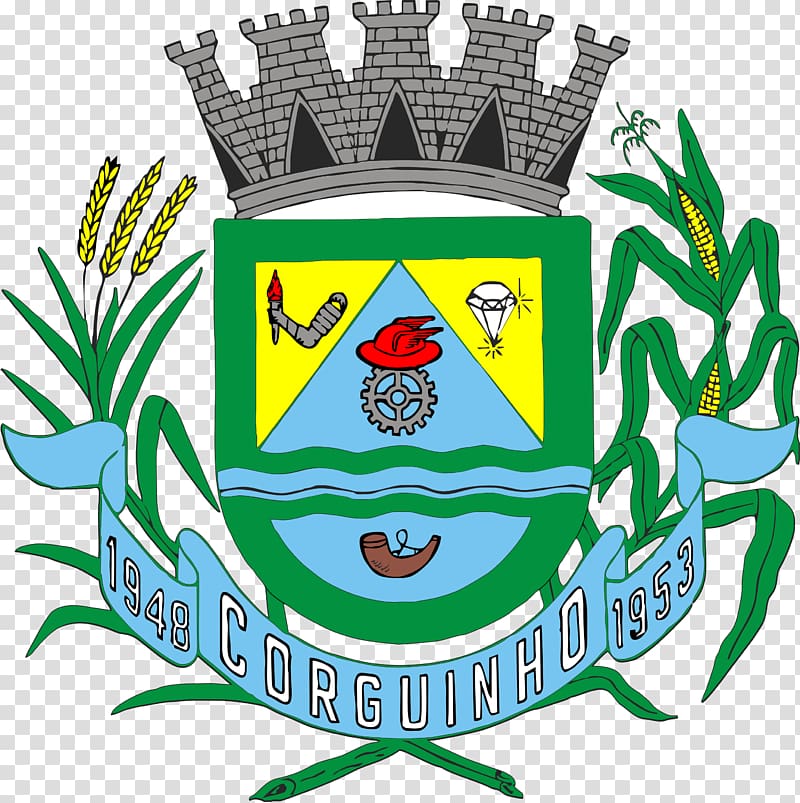 City of Corguinho Coat of arms Flag Municipality, midia transparent background PNG clipart